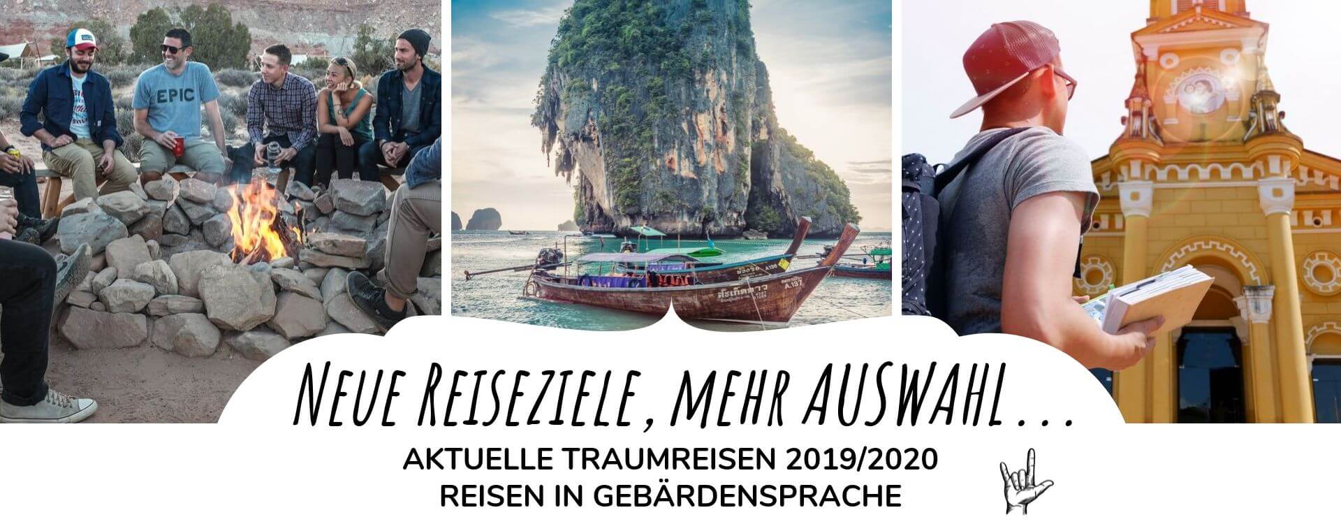 Deaf Travel Reiseziele 2019/2020 Deaf Travel Reiseziele 2019/2020