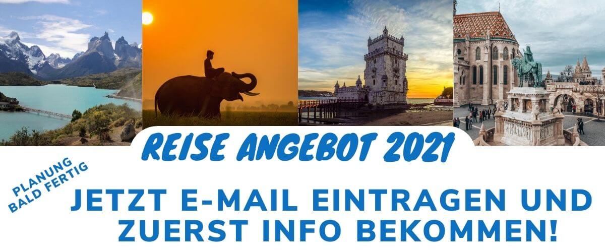 Newsletter Anmeldung Reisen 2021 Newsletter 2021 Desktop