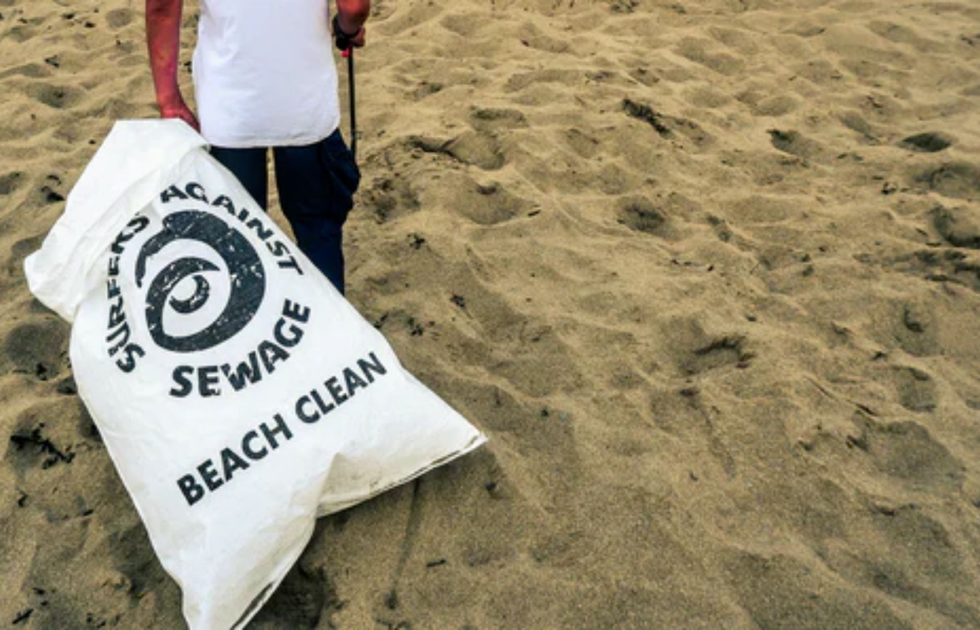 Strand-sauber-machen